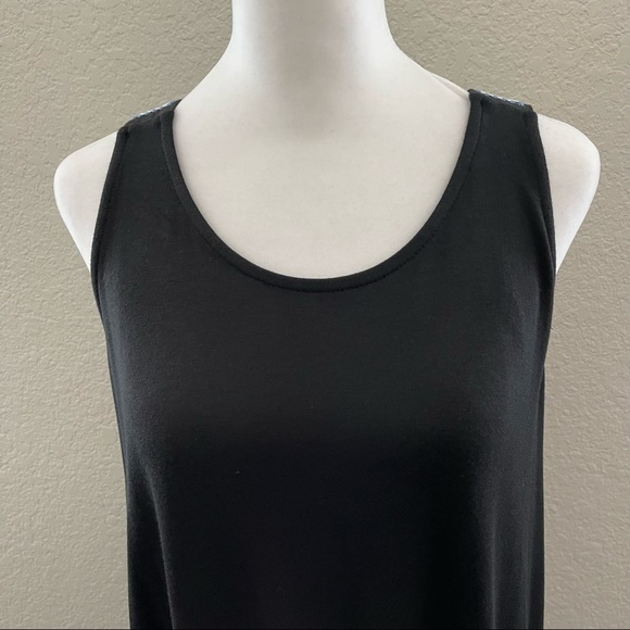 Gibson x Hi Sugarplum! Sicily Embroidered Racerback Knit Dress - Picture 2 of 9